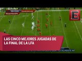 Las cinco mejores jugadas del Tazón México