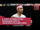 Rafael Nadal es baja del Abierto Mexicano de Tenis por lesión
