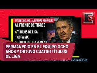 Alejandro Rodríguez deja presidencia de Tigres