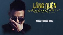 Lãng Quên Chiều Thu - Video Lyric - Hoa Vinh Cover