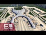 La infraestructura del nuevo aeropuerto internacional de la Ciudad de México