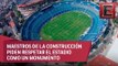 Deporte Inaudito: Albañiles lamentan la desaparición del Estadio Azul