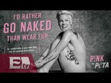 Pink se desnuda por una buena causa / Joanna Vegabiestro