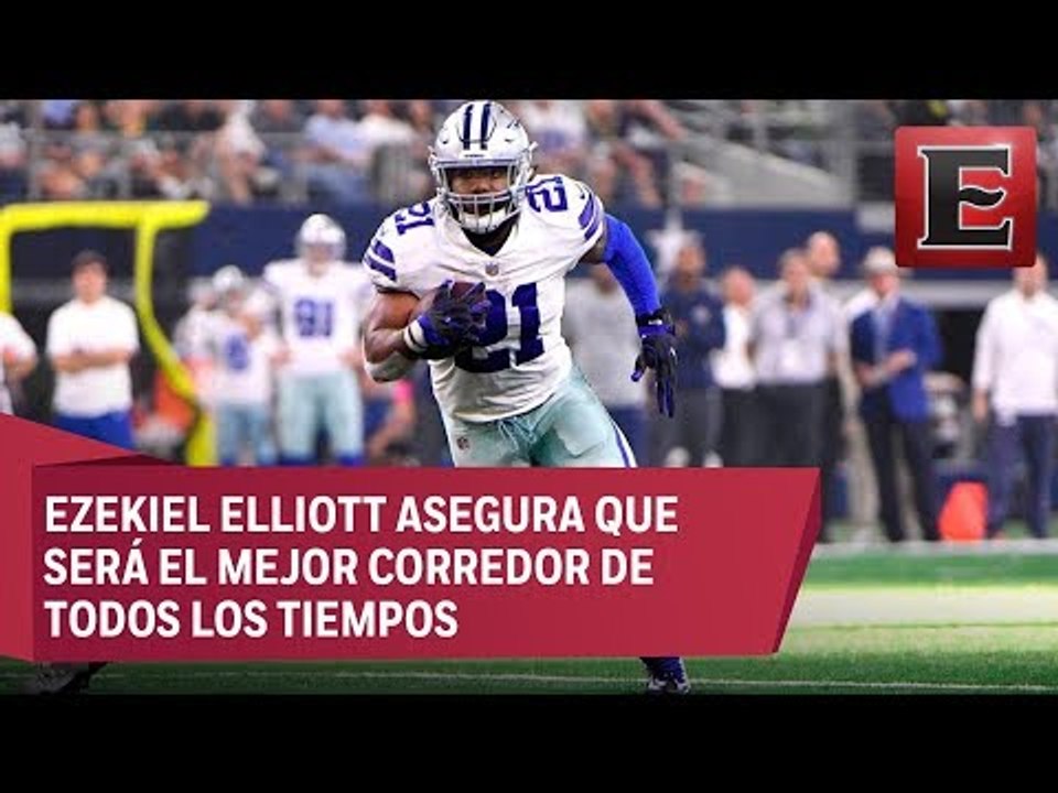 "No soñé con jugar en Dallas pero soñaba con jugar y estar en la NFL: Ezekiel Elliott