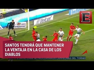 ¿Será suficiente la ventaja de Santos para derrotar al Toluca?