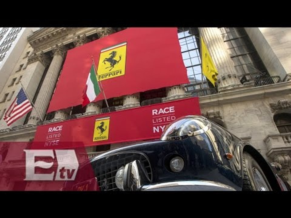 “Primera carrera” de Ferrari en la Bolsa de Nueva York/ Paul Lara