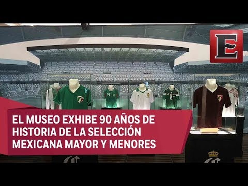 Detalles de la inauguración del Museo de la Selección Mexicana