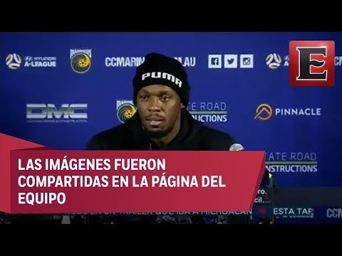 Usain Bolt ya entrena con el Central Coast Mariners