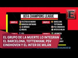 Así quedaron los grupos para la UEFA Champions League