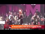 Los Ángeles Azules ponen a bailar al Zócalo capitalino / Joanna Vegabiestro