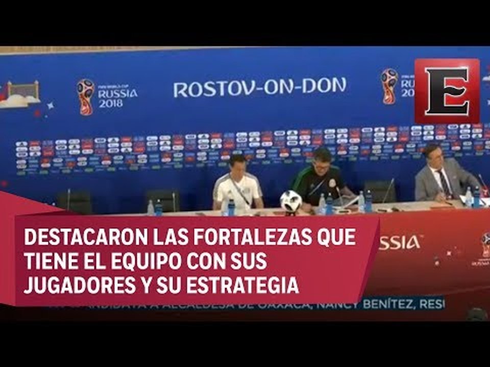 Detalles de la conferencia de prensa de la Selección Mexicana