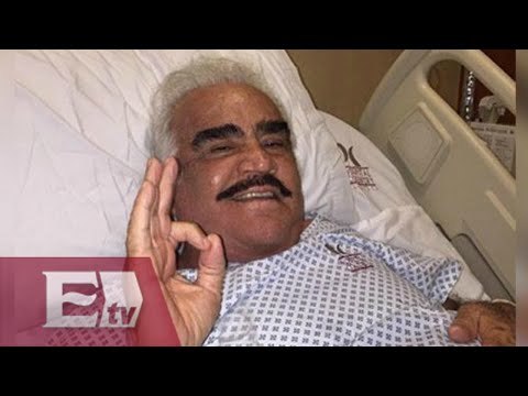 Vicente Fernández en recuperación tras cirugía abdominal