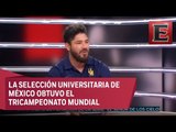Víctor Hernández habla del campeonato mundial de futbol americano