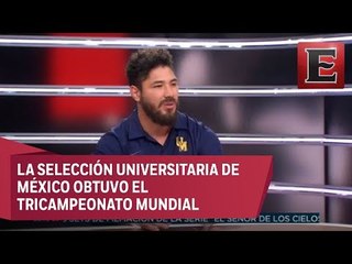 Víctor Hernández habla del campeonato mundial de futbol americano