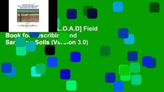 F.R.E.E [D.O.W.N.L.O.A.D] Field Book for Describing and Sampling Soils (Version 3.0)