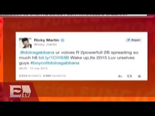 Famosos de unen al boicot contra Dolce & Gabbana / Joanna Vegabiestro.