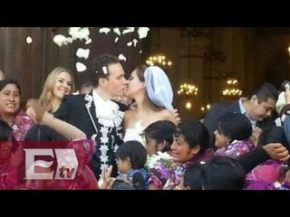 Anahí contrae nupcias en sencilla ceremonia / Función