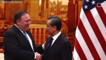 Bejing: Pompeo Meets Chinese Counterparts In Beijing Amid Tension