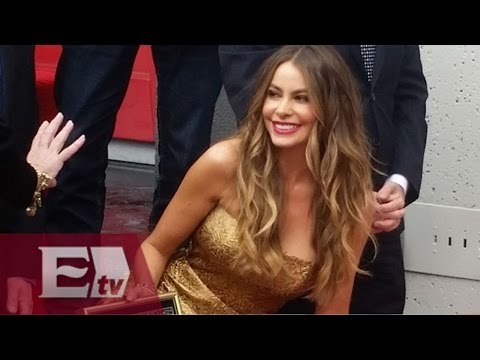Sofía Vergara devela su estrella en el Paseo de la Fama de Hollywood / Joanna Vegabiestro