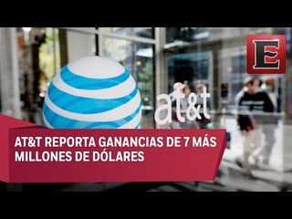 Crecen ganancias semestrales de AT&T