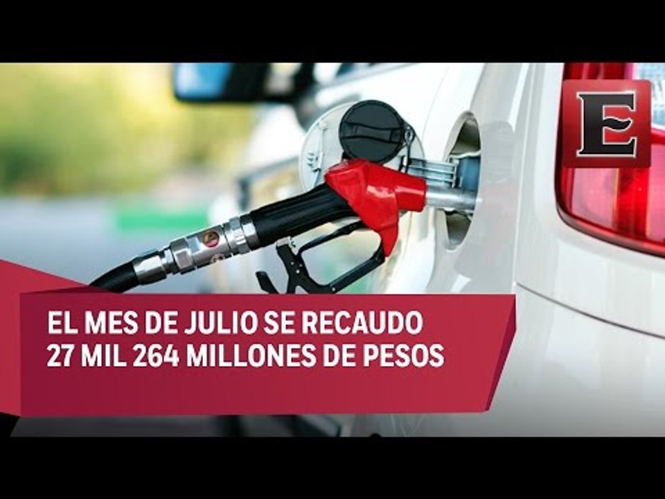 Recaudación histórica en impuesto a gasolinas