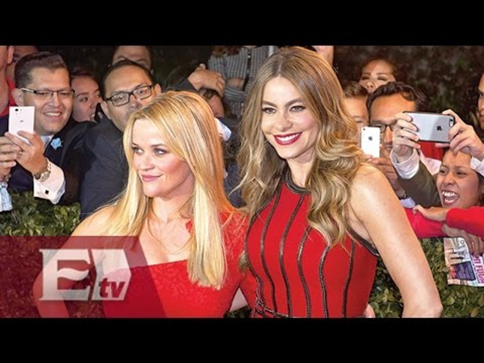 Sofía Vergara y Witherspoon brillaron el la alfombra roja de 'Dos locas en fuga'  / Adrián Ruiz