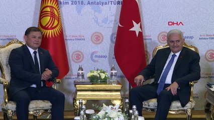 TBMM Başkanı Yıldırım’dan Antalya’da ikili görüşmeler