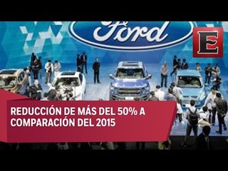 Ganancias de Ford se hunden en el tercer trimestre del año