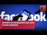 Aumentan ingresos de Facebook durante el tercer trimestre del año