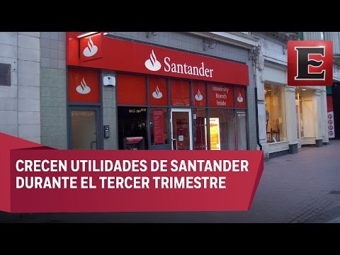Utilidades de Santander aumentan 13%