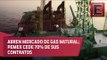 Abren mercado de gas natural; Pemex cede 70% de sus contratos