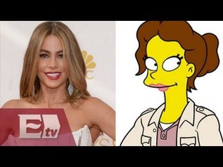 Sofía Vergara doblará a personaje de 'Los Simpsons' / Loft Cinema