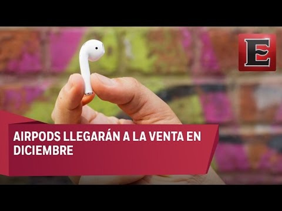 Airpods saldrán a la venta en diciembre