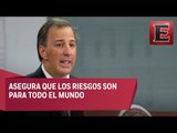 Meade reconoce riesgos para crecimiento económico de México
