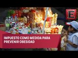 Impuesto en los refrescos y comida chatarra para disminuir la obesidad en México