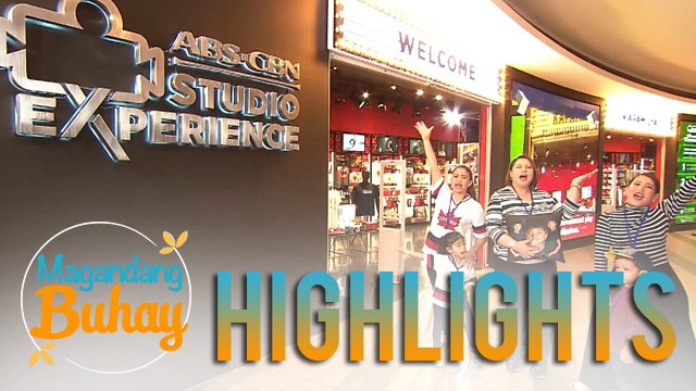 Magandang Buhay: Momshies and kids tries ABS-CBN Studio Experience