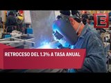 Actividad industrial tuvo un retroceso durante el mes de septiembre