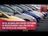 Venta de autos en México crece 14.6% en octubre de 2016