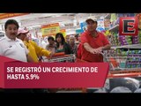 Cifras de consumo en México a la alza