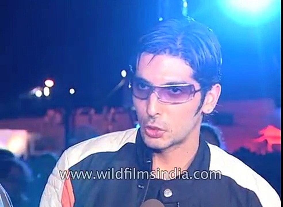 Actor Zayed Khan India is right now the flavor of the world