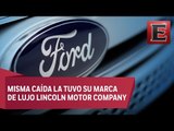Caen ventas de Ford a su peor nivel en tres años