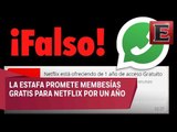 Alerta por nuevo fraude en WhatsApp