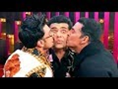 Koffee With Karan 6: Akshay Kumar And Ranveer Singh KISS Karan Johar
