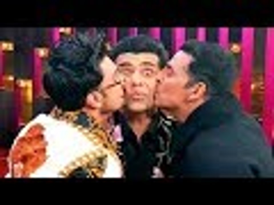 Koffee With Karan 6: Akshay Kumar And Ranveer Singh KISS Karan Johar