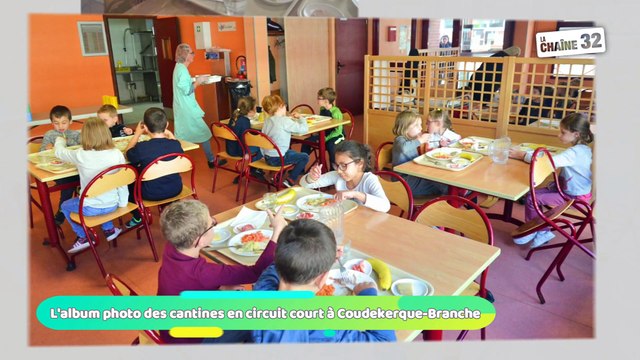 L'album photo des cantines en circuit court à Coudekerque-Branche