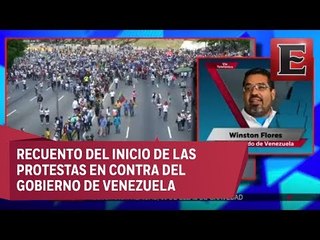 Winston Flores y el inicio de las protestas en Venezuela