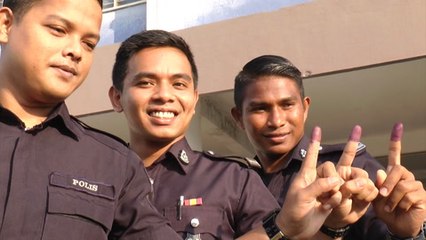 Police, army personnel kick off the PD polls