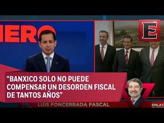 Luis Foncerrada habla sobre los cambios en el gabinete en materia económica