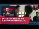 Guillermo García Alcocer habla sobre las tarifas eléctricas