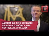 Alejandro Díaz de León habla sobre el incremento en las tasas de interés